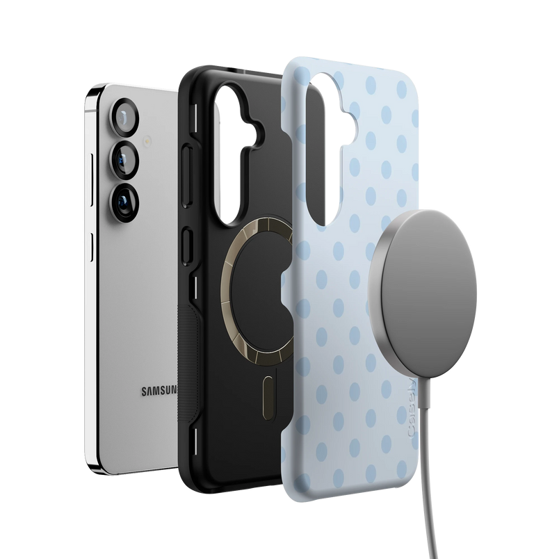 Spotted in SoHo | Light Blue Polka Dot Case