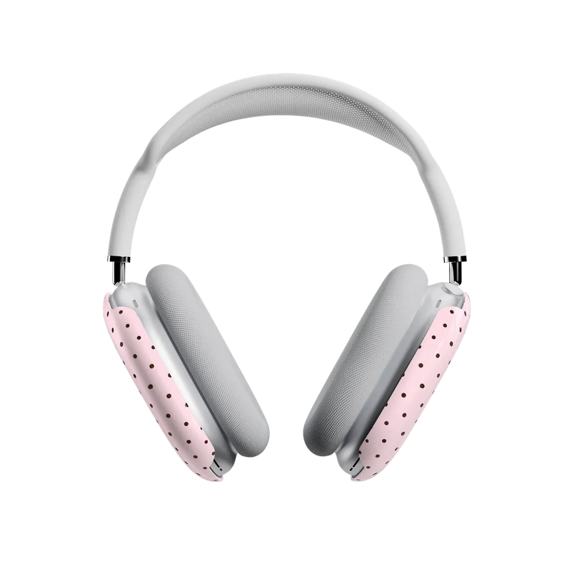 On the Dot | Pink Polka Dot AirPods Max Case