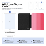 Perfect Stripes | Pink Stripes Kindle Case