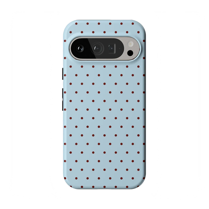 On the Dot | Blue Polka Dot Case