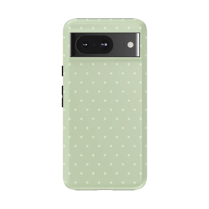 On the Dot | Green Polka Dot Case