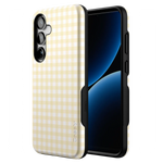 Pastel Picnic | Yellow Gingham Case