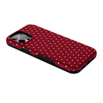 On the Dot | Maroon Polka Dot Case