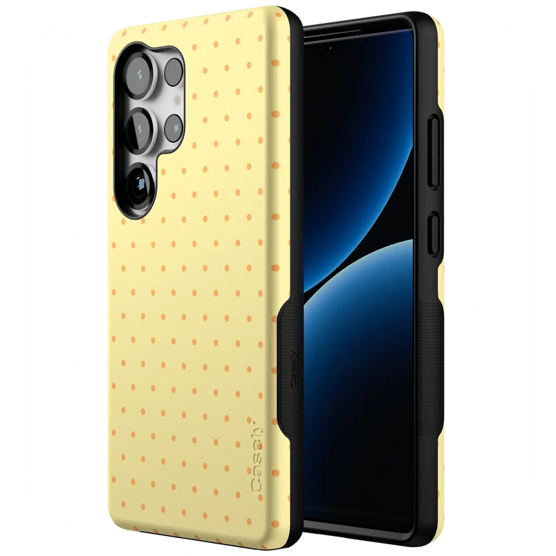 On the Dot | Yellow Polka Dot Case