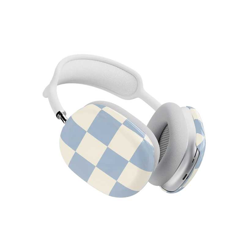 Fit Check | Light Blue Checkerboard AirPods Max Case