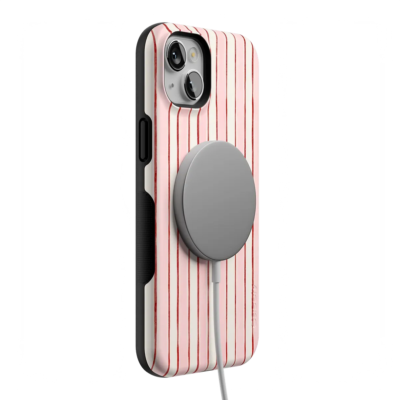 Pretty in Pastel | Blush Stripes Case