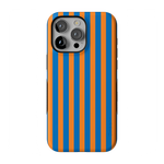 Go New York | Blue & Orange Stripes Case - iPhone 13 Pro