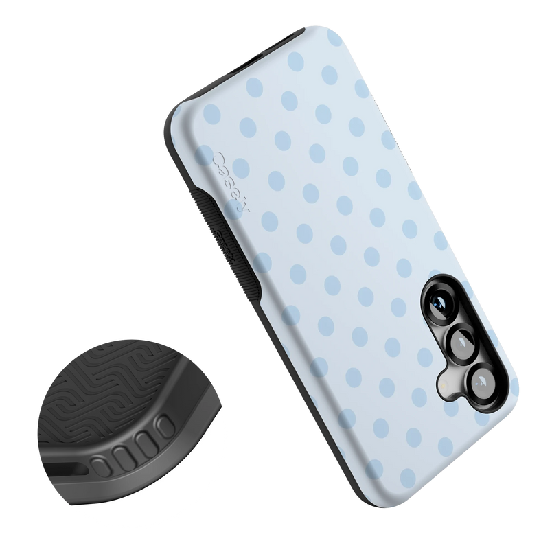 Spotted in SoHo | Light Blue Polka Dot Case