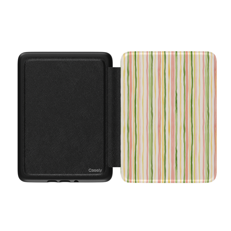 Sweet Stripes | Rainbow Pastel Kindle Case