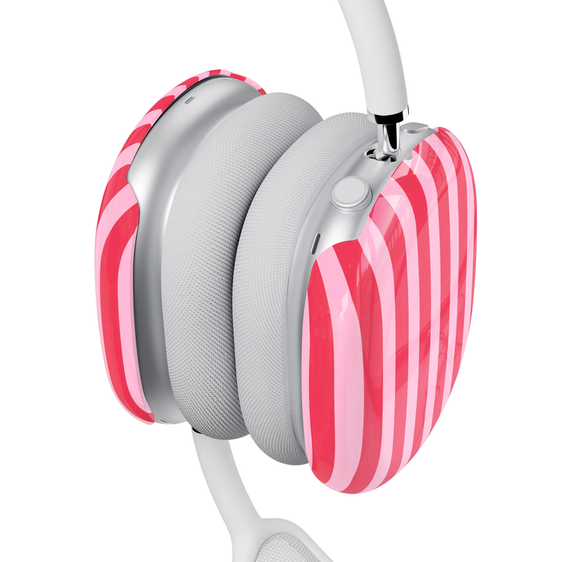 Perfect Stripes | Pink Stripes AirPods Max Case