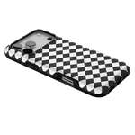 Salem's Hex | Black & White Checkered Case