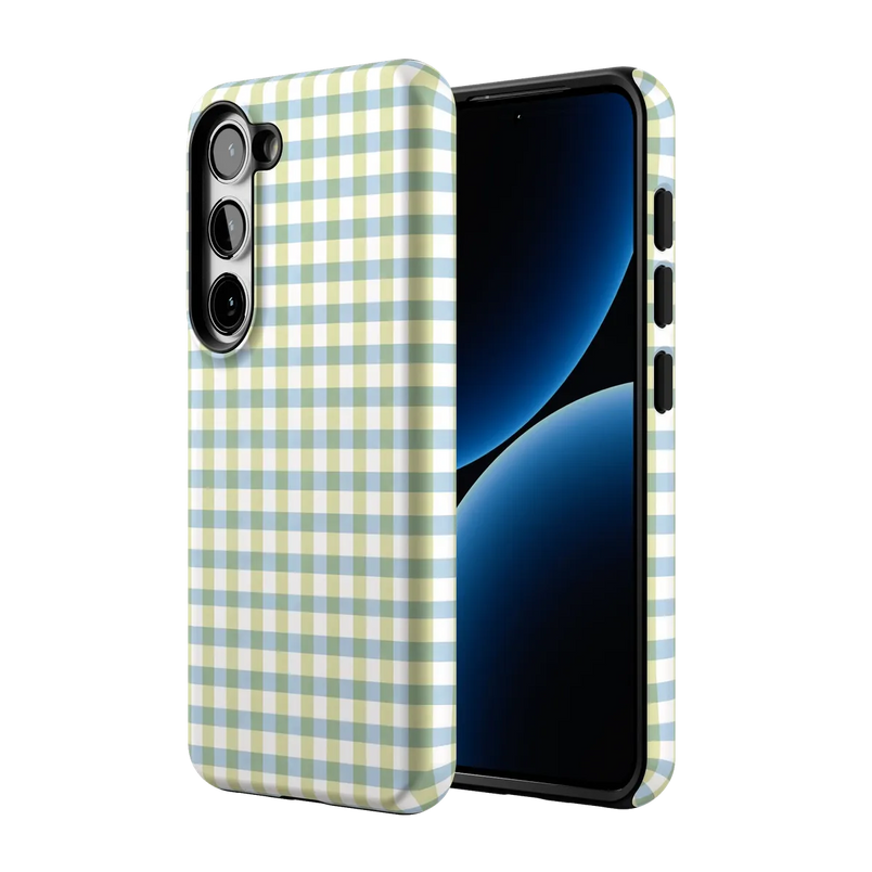 Pastel Picnic | Blue & Green Gingham Case
