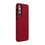 On the Dot | Maroon Polka Dot Case