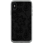 Lace Me Up | Black Floral Case iPhone Case get.casely Classic iPhone XS Max 