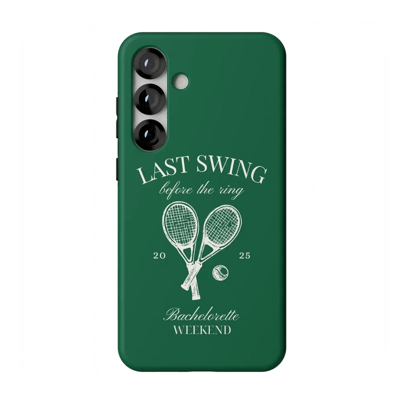 Last Swing | Green Bachelorette Case Phone Case Casetry Bold Flex + MagSafe® Galaxy S25 Plus 