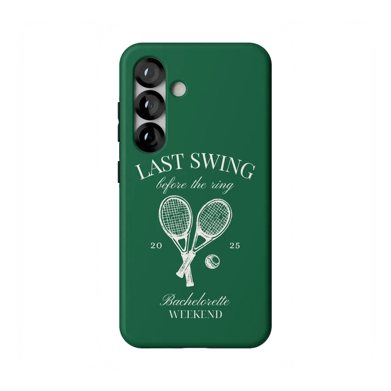Last Swing | Green Bachelorette Case Phone Case Casetry Bold Flex + MagSafe® Galaxy S25 