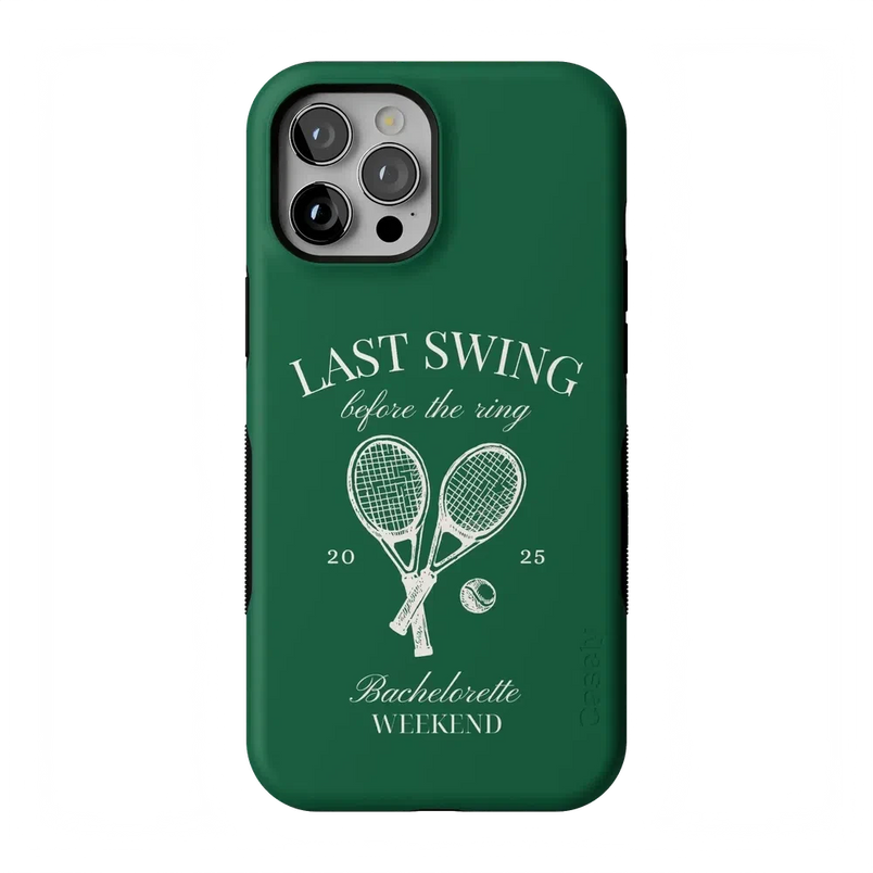 Last Swing | Green Bachelorette Case Phone Case Casetry Bold Flex + MagSafe® iPhone 12 Pro Max 