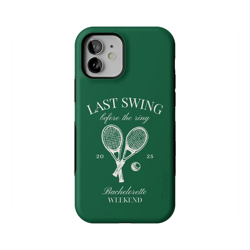 Last Swing | Green Bachelorette Case Phone Case Casetry Bold Flex + MagSafe® iPhone 12 Mini 