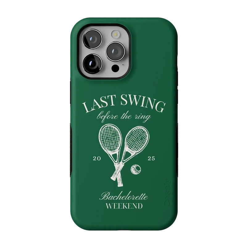 Last Swing | Green Bachelorette Case Phone Case Casetry Bold Flex + MagSafe® iPhone 14 Pro Max 