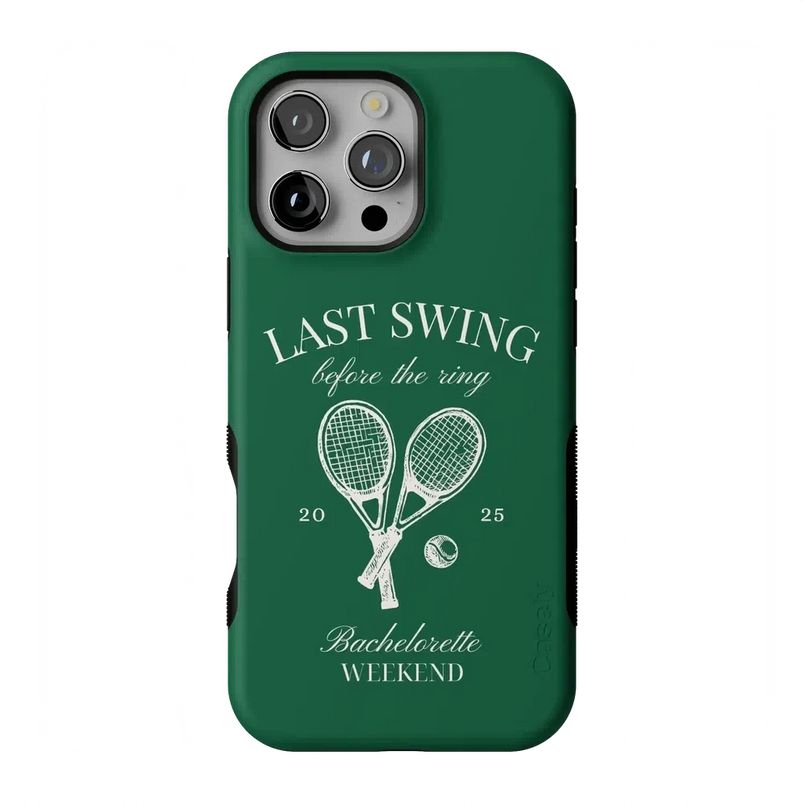Last Swing | Green Bachelorette Case Phone Case Casetry Bold Flex + MagSafe® iPhone 16 Pro Max 