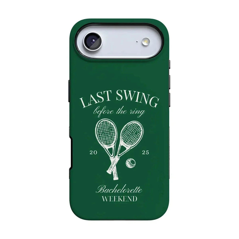 Last Swing | Green Bachelorette Case Phone Case Casetry Bold Flex + MagSafe® iPhone 17 Air 