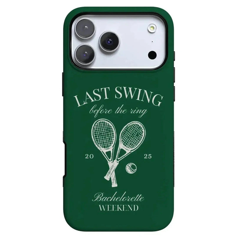 Last Swing | Green Bachelorette Case Phone Case Casetry Bold Flex + MagSafe® iPhone 17 Pro Max 