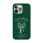 Last Swing | Green Bachelorette Case Phone Case Casetry Classic + MagSafe® iPhone 15 Pro Max 