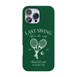 Last Swing | Green Bachelorette Case Phone Case Casetry Classic + MagSafe® iPhone 16 Pro Max 