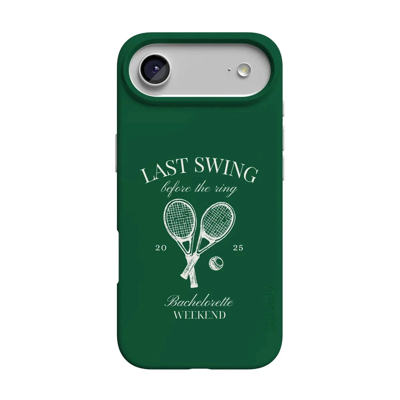 Last Swing | Green Bachelorette Case Phone Case Casetry Classic + MagSafe® iPhone 17 Air 