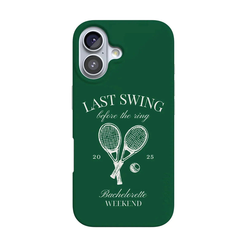 Last Swing | Green Bachelorette Case Phone Case Casetry Classic + MagSafe® iPhone 17 