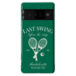 Last Swing | Green Bachelorette Case Phone Case Casetry Essential Google Pixel 6 Pro 