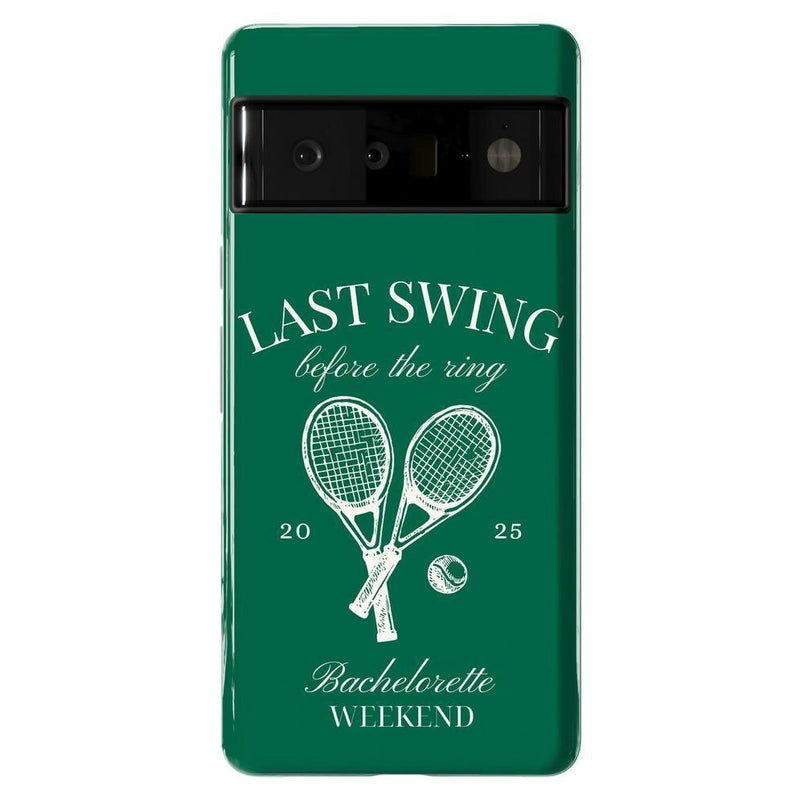 Last Swing | Green Bachelorette Case Phone Case Casetry Essential Google Pixel 6 Pro 