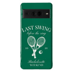 Last Swing | Green Bachelorette Case Phone Case Casetry Essential Google Pixel 7 Pro 