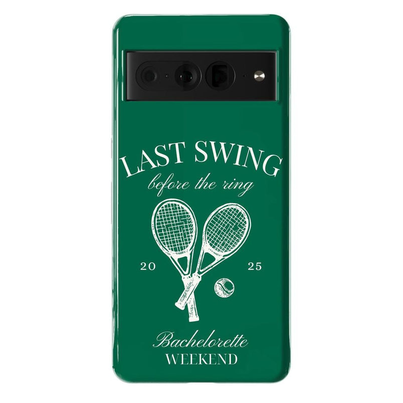 Last Swing | Green Bachelorette Case Phone Case Casetry Essential Google Pixel 7 Pro 