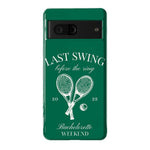 Last Swing | Green Bachelorette Case Phone Case Casetry Essential Google Pixel 7 