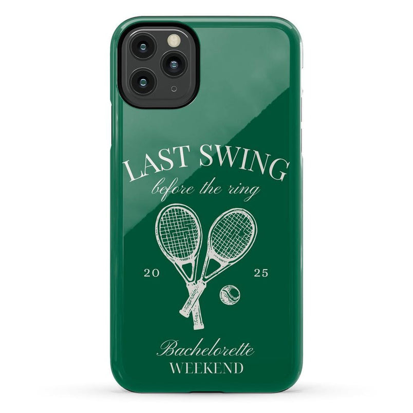 Last Swing | Green Bachelorette Case Phone Case Casetry Essential iPhone 11 Pro Max 