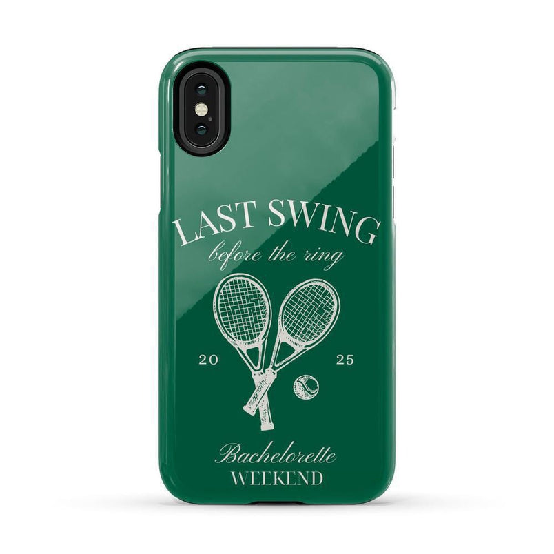 Last Swing | Green Bachelorette Case Phone Case Casetry Essential iPhone X / XS 