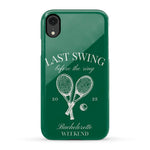 Last Swing | Green Bachelorette Case Phone Case Casetry Essential iPhone XR 
