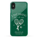 Last Swing | Green Bachelorette Case Phone Case Casetry Essential iPhone XS Max 