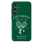 Last Swing | Green Bachelorette Case Phone Case Casetry Essential + MagSafe® Galaxy S25 Plus 