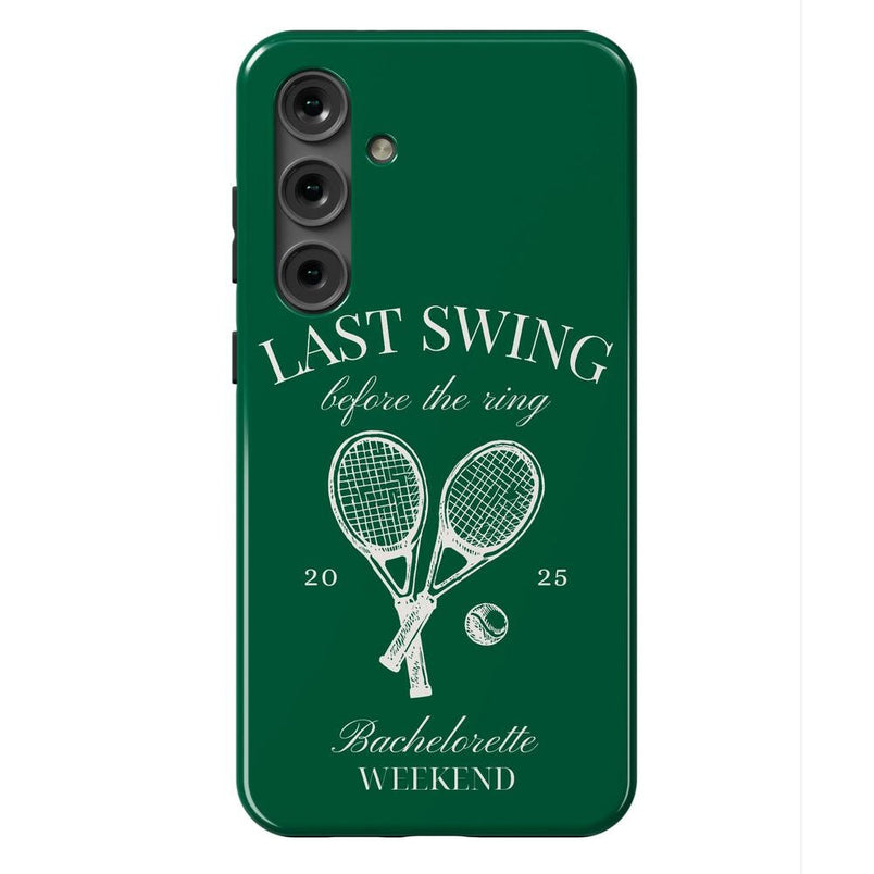 Last Swing | Green Bachelorette Case Phone Case Casetry Essential + MagSafe® Galaxy S25 Plus 