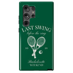 Last Swing | Green Bachelorette Case Phone Case Casetry Essential + MagSafe® Galaxy S25 Ultra 