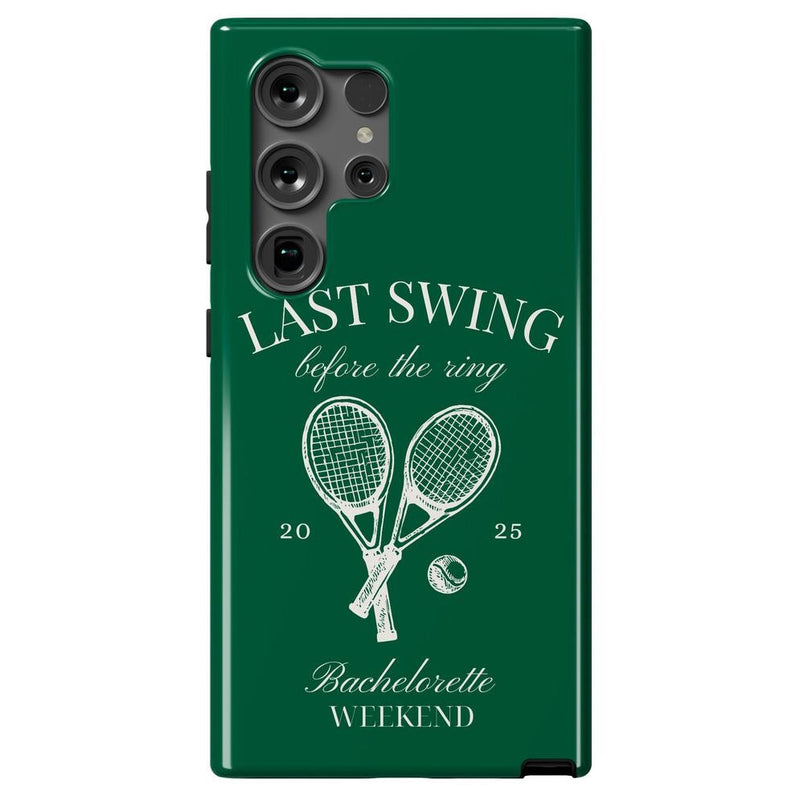 Last Swing | Green Bachelorette Case Phone Case Casetry Essential + MagSafe® Galaxy S25 Ultra 