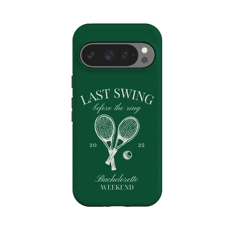 Last Swing | Green Bachelorette Case Phone Case Casetry Essential + MagSafe® Google Pixel 10 Pro 
