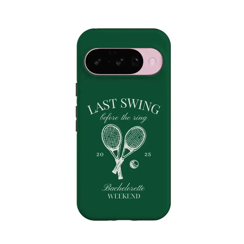 Last Swing | Green Bachelorette Case Phone Case Casetry Essential + MagSafe® Google Pixel 10 