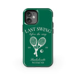 Last Swing | Green Bachelorette Case Phone Case Casetry Essential + MagSafe® iPhone 12 Mini 