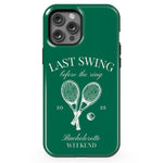 Last Swing | Green Bachelorette Case Phone Case Casetry Essential + MagSafe® iPhone 12 Pro Max 