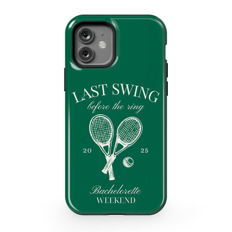 Last Swing | Green Bachelorette Case Phone Case Casetry Essential + MagSafe® iPhone 12 Pro 