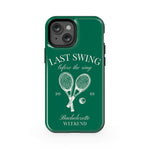 Last Swing | Green Bachelorette Case Phone Case Casetry Essential + MagSafe® iPhone 13 Mini 