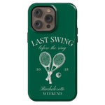 Last Swing | Green Bachelorette Case Phone Case Casetry Essential + MagSafe® iPhone 14 Pro Max 